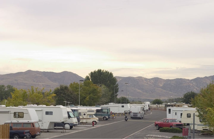 RV storage lot